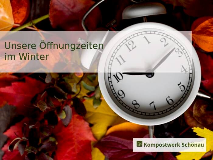 Winteröffnungszeiten 2025